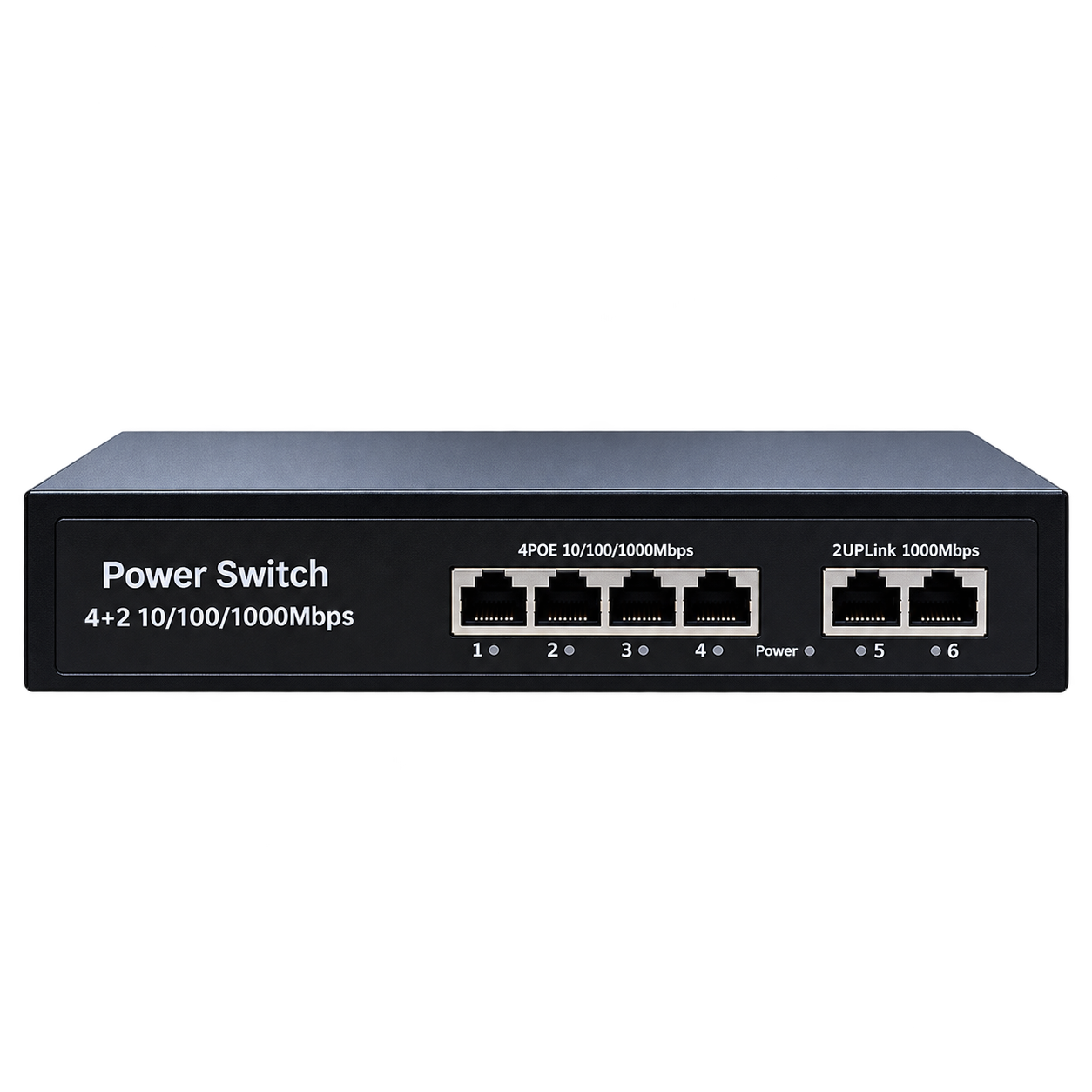 4+2 Port Gigabit PoE Network Switch