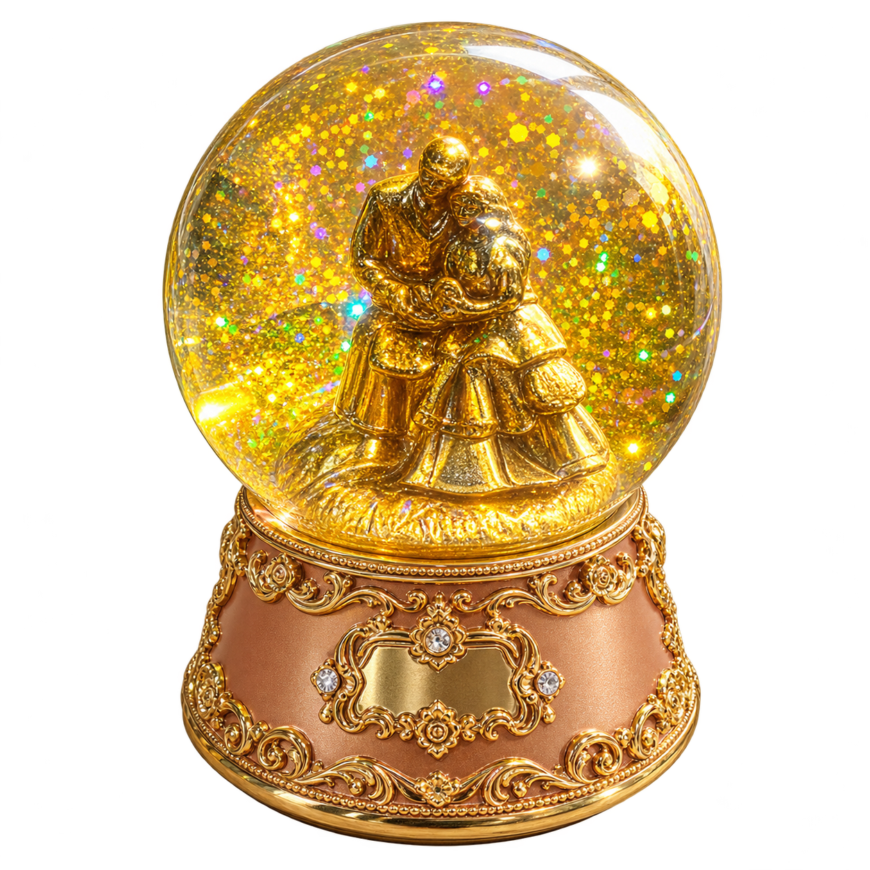 Glitter Snow Globe