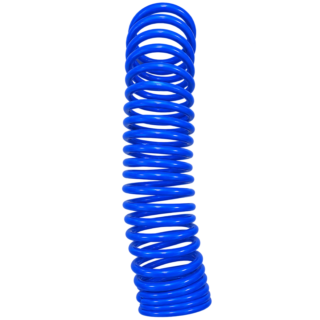Blue Spiral Air Compressor Hose