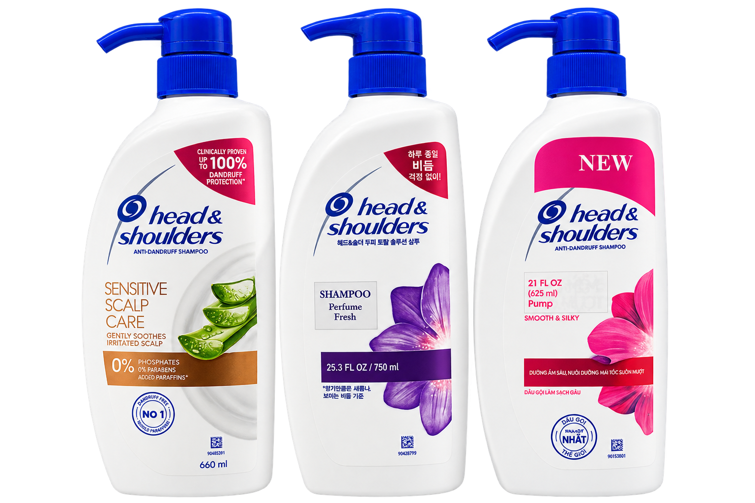 Head & Shoulders Anti-Dandruff Shampoo – Pump Bottle