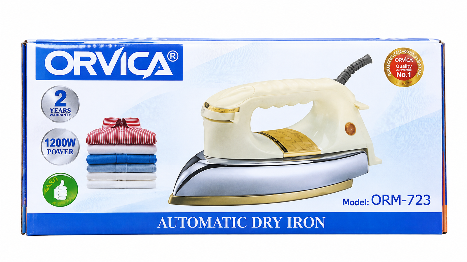 ORVICA Automatic Dry Iron