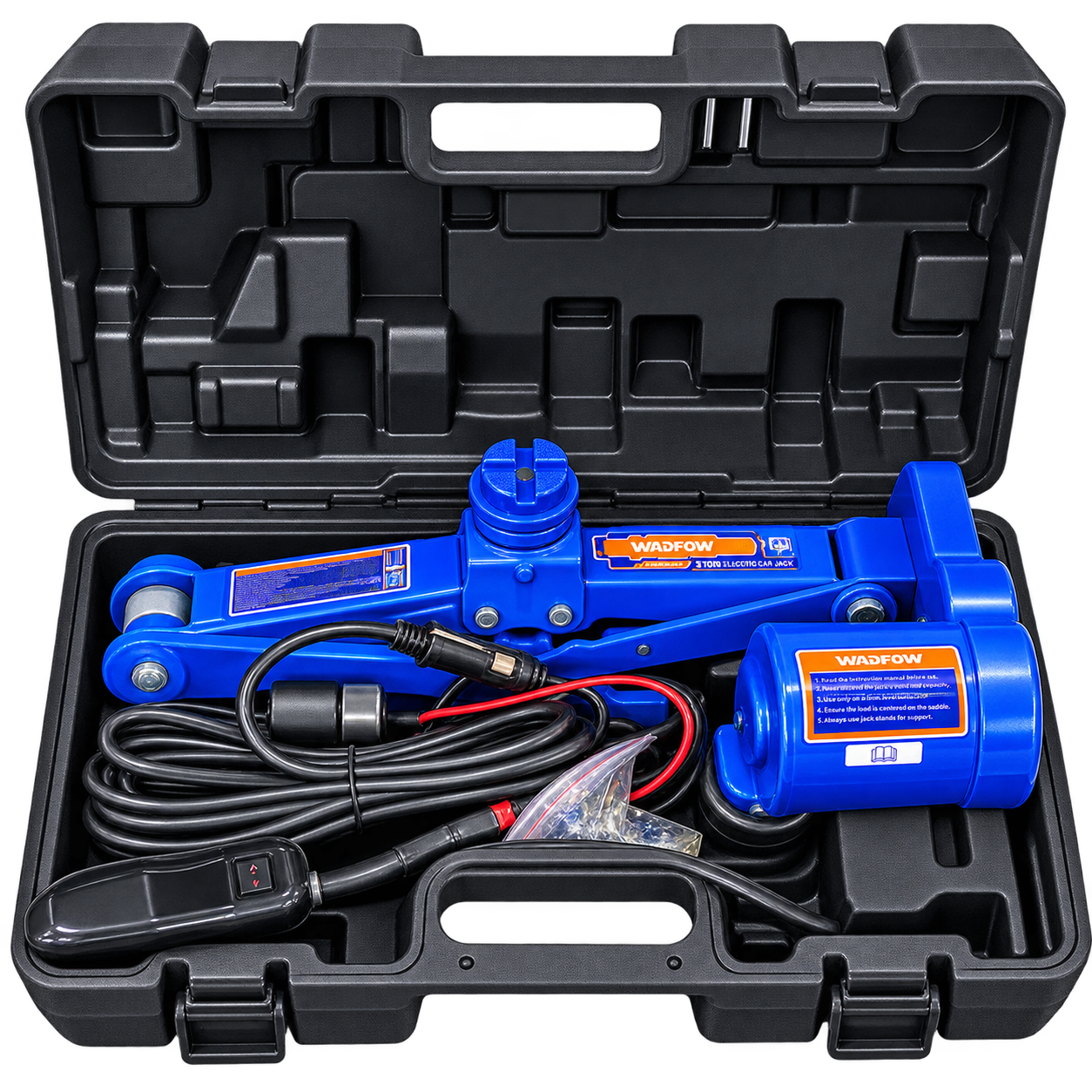 WADFOW Electric Hydraulic Car Jack Kit