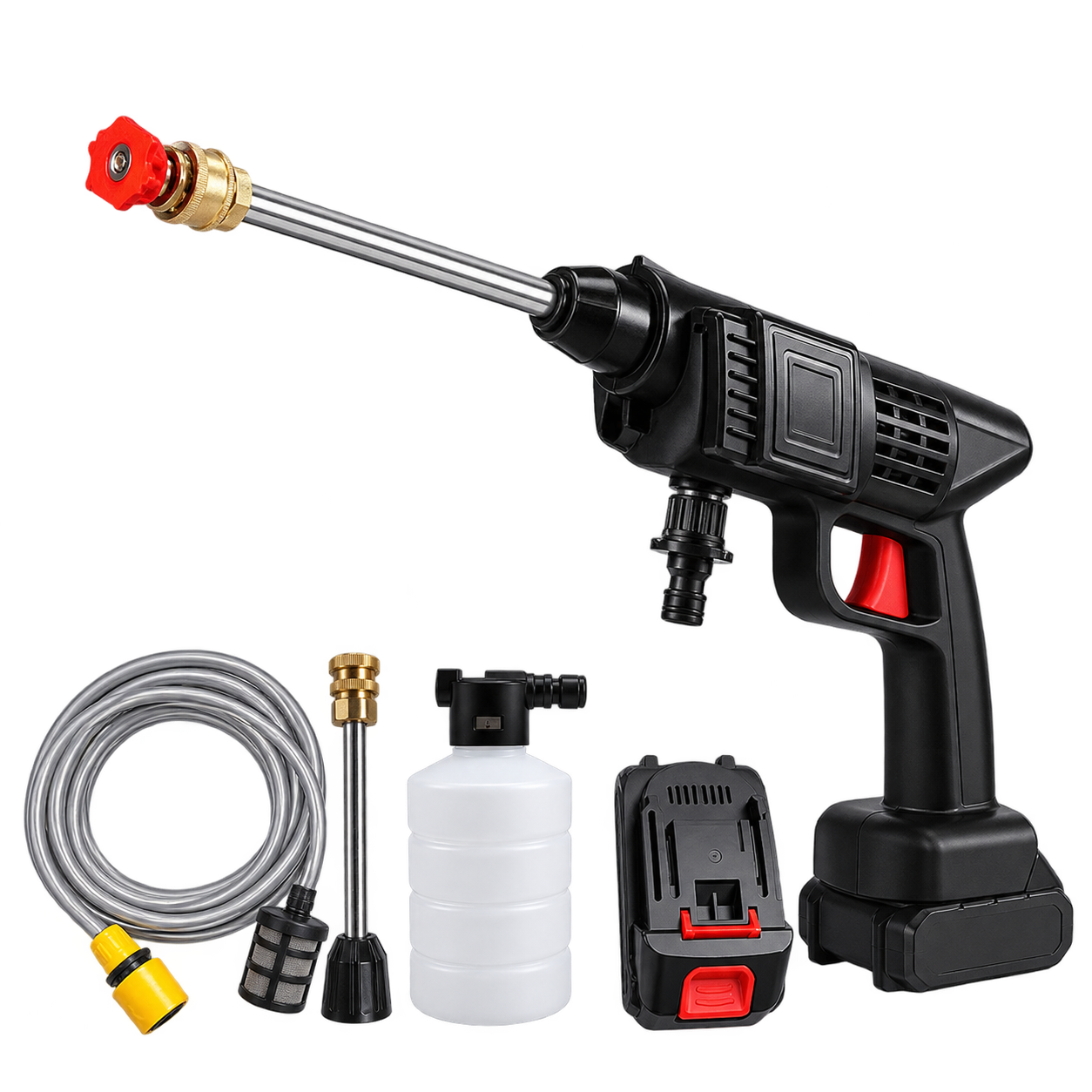 Rechargeable service machine